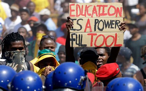   The FeesMustFall Protests: A Generation Defining Moment for South African Education