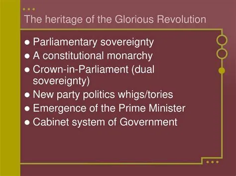 The Glorious Revolution: A Triumph for Parliamentary Sovereignty and a Setback for Absolute Monarchy